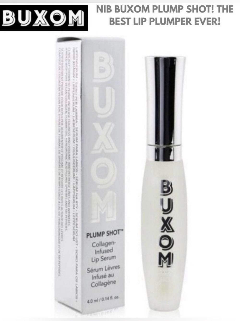 NWT! NIB! BUXOM PLUMP SHOT! 10K ⭐️ REVIEWS ON ALL SITES!!!
W/ SURPRISE NWT GIFT!